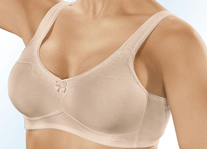 Naturana Zweierpack BH mit doppelt vorgeformten Cups 