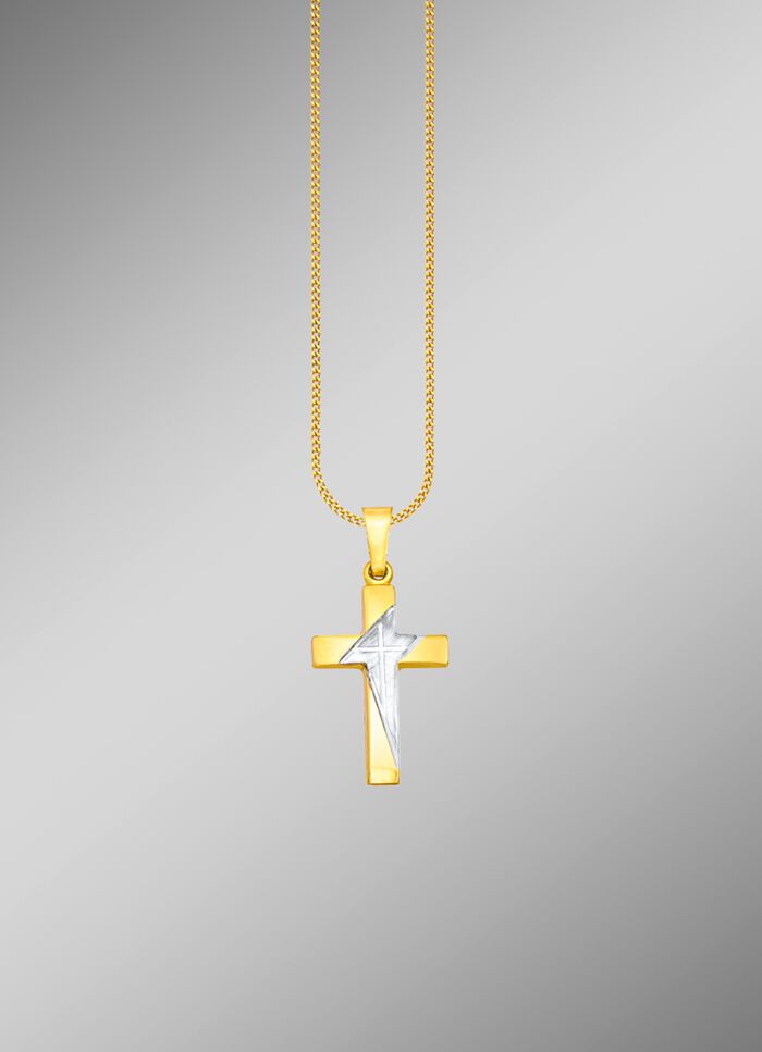 Klassischer Kreuz-Anh&auml;nger 