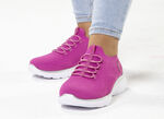 Rieker, leichte Damen-Sneaker, Weite G, mit MemoSoft-Textileinlage PINK