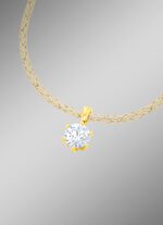 Anh&auml;nger mit Brillant 