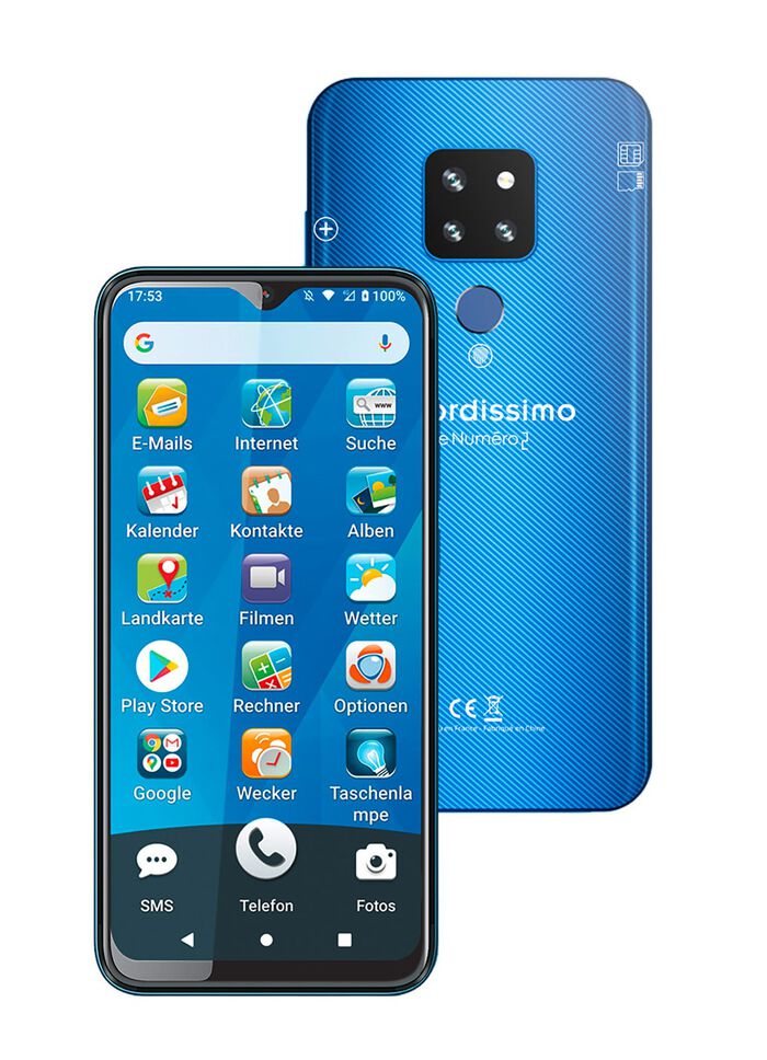 Ordissimo Smartphone LeNum&eacute;ro SCHWARZ