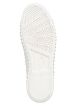 ELENA EDEN, stylische Damen-Sneaker, Weite G, herausnehmbares Fu&szlig;bett WEISS