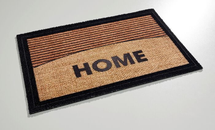 Fu&szlig;matte mit rutschhemmender R&uuml;ckseite 