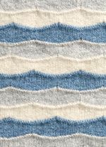 Pullover mit Wellenmuster 