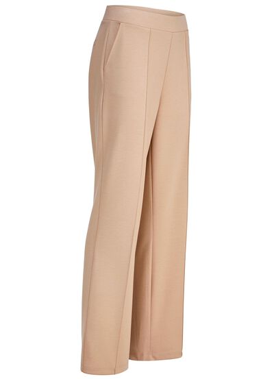 Hose mit abgesteppten Biesen  