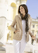 Jacke mit dekorativer Stickereizier 