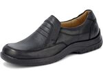 Slipper mit atmungsaktivem Fußbett SCHWARZ