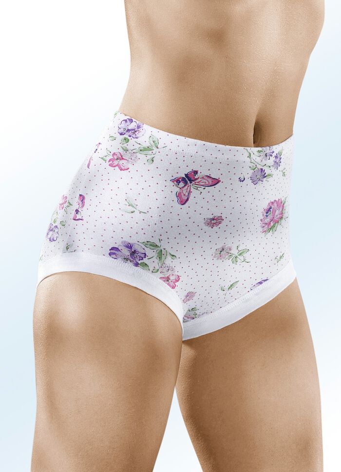 F&uuml;nferpack Slips mit auswechselbarem Gummizug im Bund 