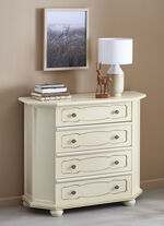 Italienische Kommodenserie mit reichhaltigen Verzierungen CREME