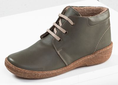 ELENA EDEN, gef&uuml;tterte Damen-Boots, Weite G, mit herausnehmbarem Fu&szlig;bett 