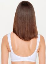 Susa BH mit Spitzenabschluss WEISS