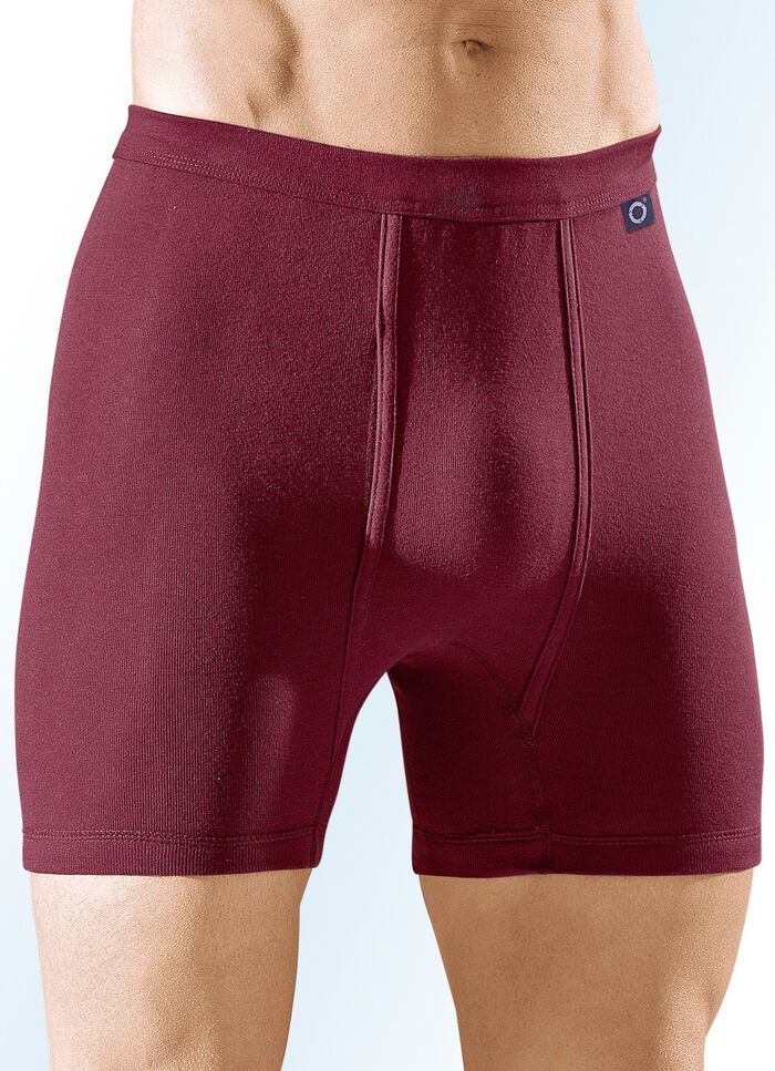 Pfeilring Viererpack Unterhosen aus Feinripp, uni bunt 