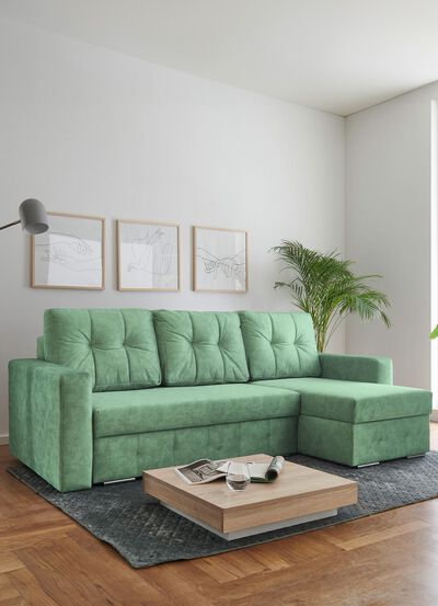 Polsterecke mit Bettfunktion 