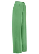 Hose in modischer Weite GR&Uuml;N