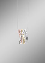 Anh&auml;nger mit 8 Brillanten und 24 Diamanten 