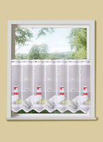 Kurzstore mit Leuchtturm-Motiven 