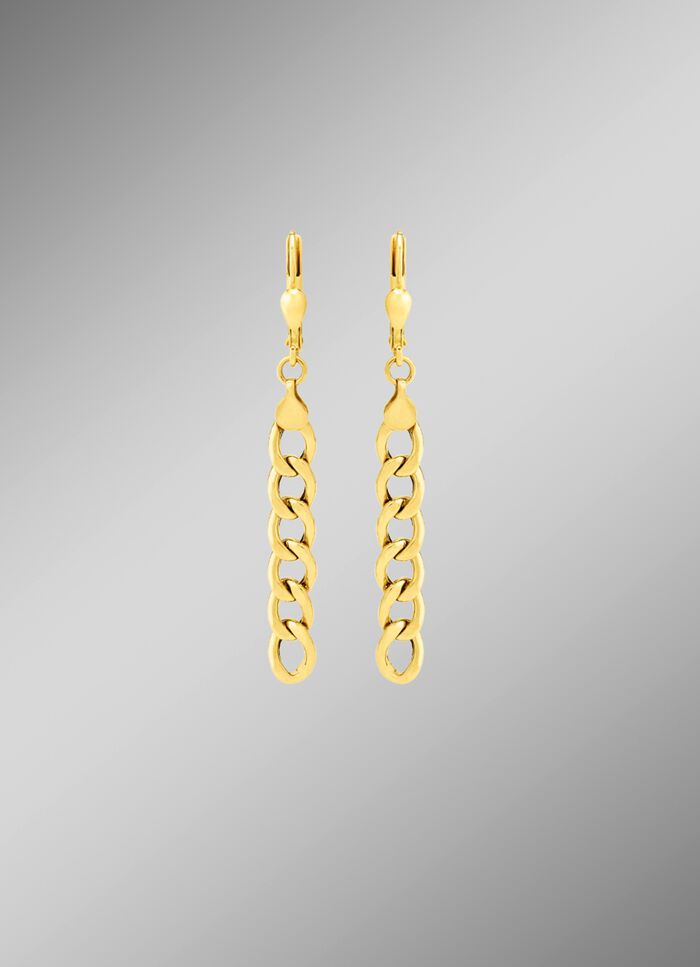 Lange Ohrh&auml;nger im Panzerketten-Design 