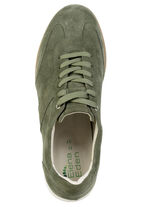 ELENA EDEN, bequeme Damen-Sneaker, Weite H, mit herausnehmbarem Fu&szlig;bett GR&Uuml;N