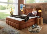 Boxspringbett mit Bettkasten und Topper 