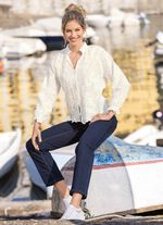 Jeans mit elastischem Formbund 