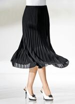 Rock mit Sonnenplissee-Falten 