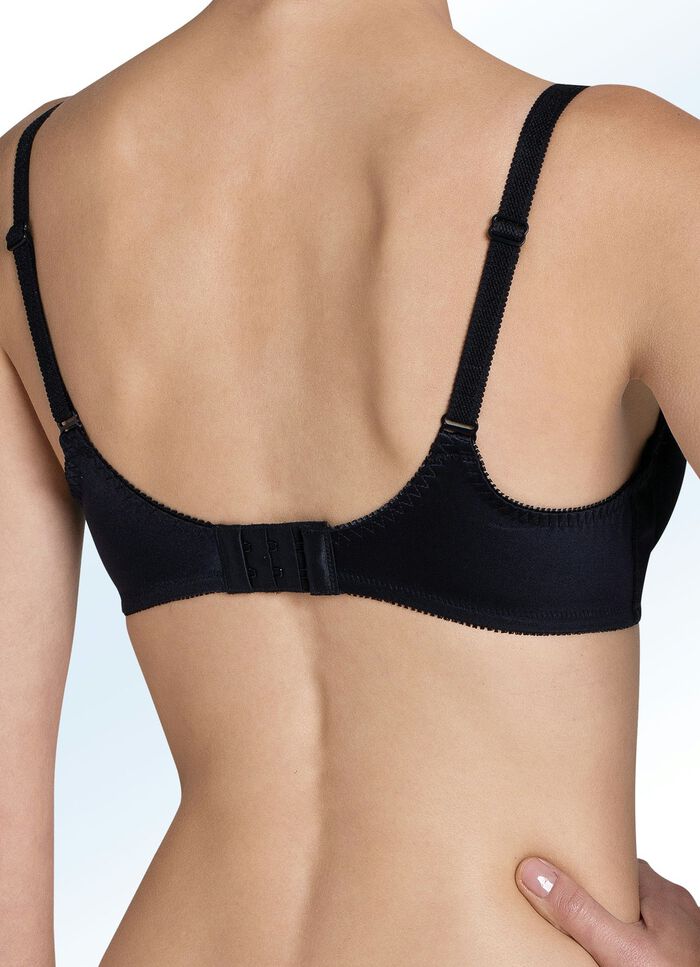 Triumph-Letizia B&uuml;gel-BH mit effektvoller Stickereispitze SCHWARZ