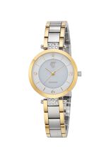 ETT-Solar-Damenuhr mit Edelstahlbandgeh&auml;use 