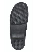 Stiefelette mit verstellbarer Zierspange SCHWARZ