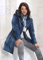 Kurzmantel in 2 Farben DUNKELBLAU