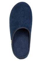 Klassische Herren-Hausschuhe, mit herausnehmbarem Fu&szlig;bett 