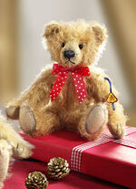 Teddybären aus Mohairplüsch HONIG