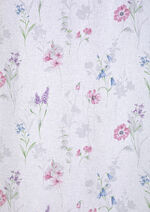 Dekoschal mit Blumen-Motiven 