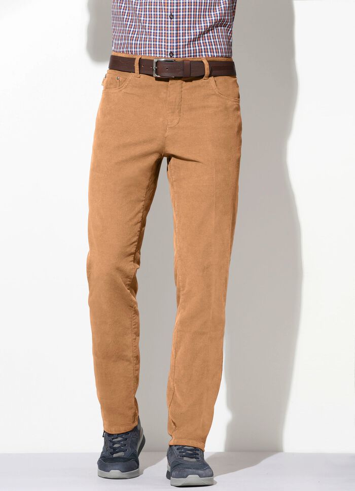"Francesco Botti"-Cordhose in 4 Farben BEIGE