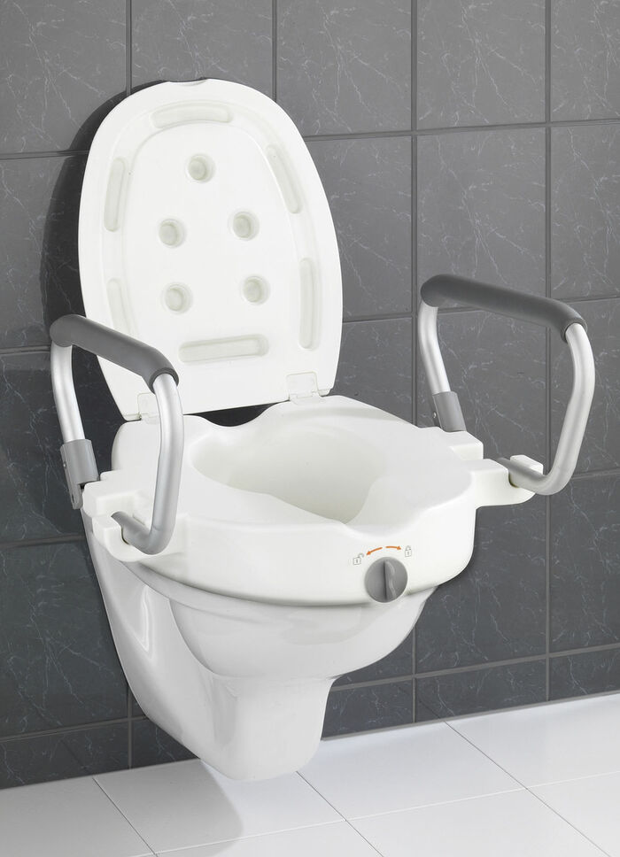 Toilettensitzerhöher mit Armlehnen 