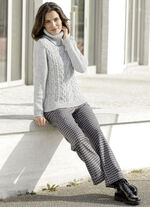 Hose in lässiger Marlene-Form