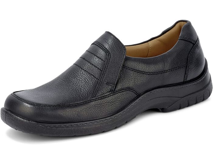 Klassische Herren-Slipper, mit atmungsaktivem Fu&szlig;bett 