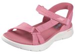SKECHERS, sportliche Damen-Sandalen, mit geformter Slip-Ins Fersenplatte 