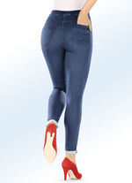 Super softe Jegging-Jeans JEANSBLAU