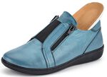 Gemini Slipper mit praktischem Gummizug JEANSBLEU