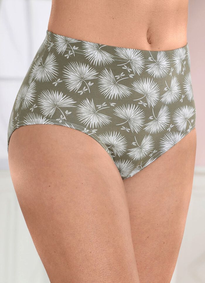 Viererpack Slips mit Gummizug im Bund 