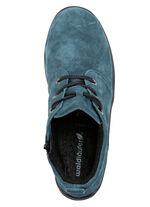 Waldl&auml;ufer, bequeme Damen-Boots, Winterschuhe, Weite H, mit herausnehmbarem Fu&szlig;bett PETROL