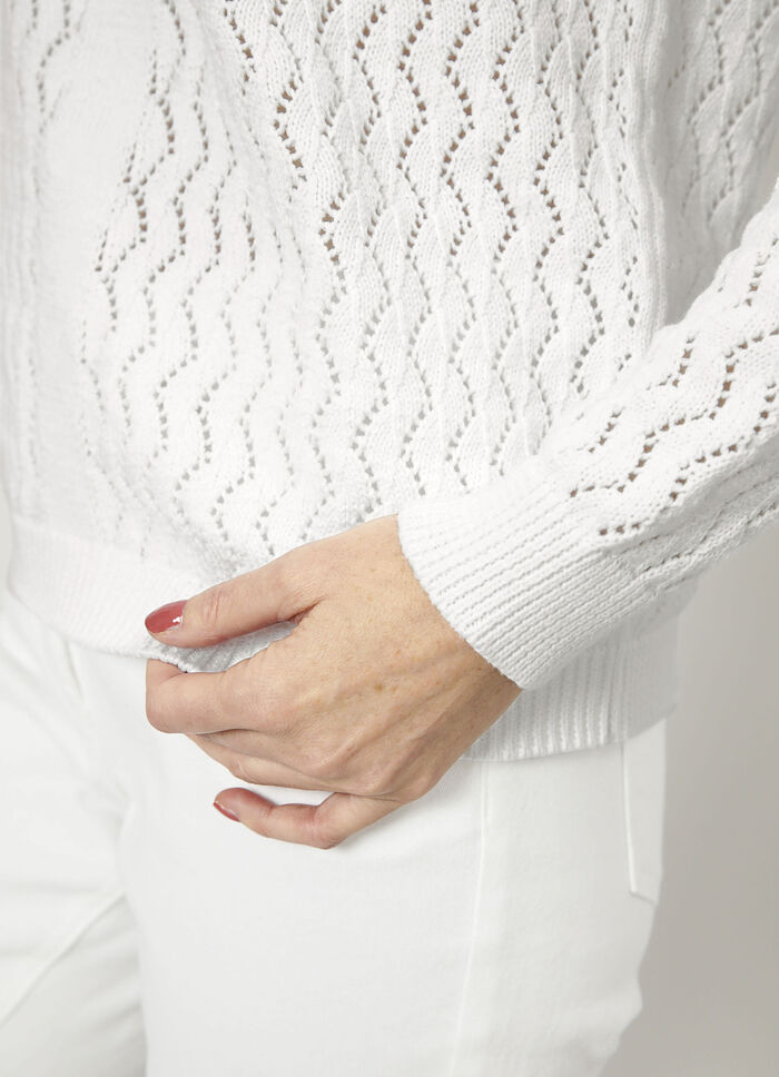 Pullover aus 100% Baumwolle 