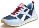 Rieker Sneaker mit klassischer Sch&uuml;rung BLAU