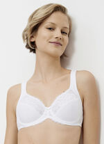 Triumph Modern Lace+Cotton Bügel-BH mit Elastikspitze 