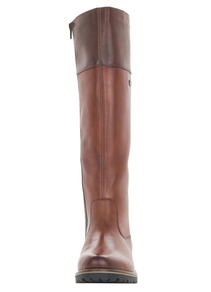 Remonte, gefütterte Damen-Stiefel, Winterschuhe, Weite G, mit Reißverschluss MARONE-MOKKA