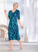 Hauskleid mit V-Ausschnitt 