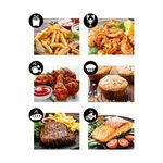 Energiesparende Hei&szlig;luftfritteuse SCHWARZ-SILBER