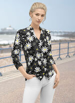 Shirtbluse mit Floral-Druck 