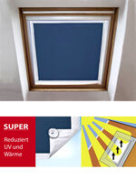 Fenster-Sonnenschutz mit Saugnäpfen 