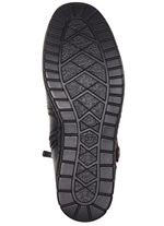 ELENA EDEN Bootie mit ansprechendem Metallschmuck SCHWARZ-BORDEAUX